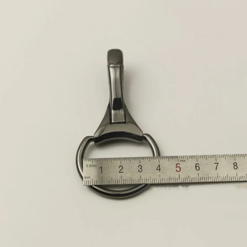 1 шт. металлический крючок карабин застежка пружинные зажимы для кожаных изделий