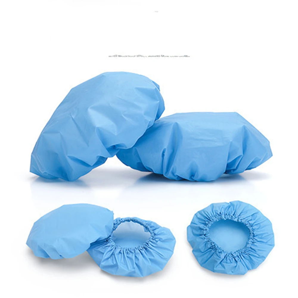 Одноразовые прозрачные пластиковые Наушники для парикмахерской 100 шт.|Зимние