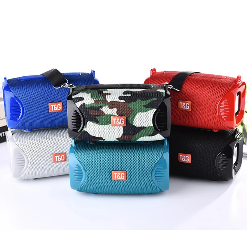 Портативная bluetooth-Колонка tg532, Беспроводная мини-Колонка для улицы, 3D Колонка 10 Вт, стерео музыкальный центр, поддержка FMTFcard, бас-бокс