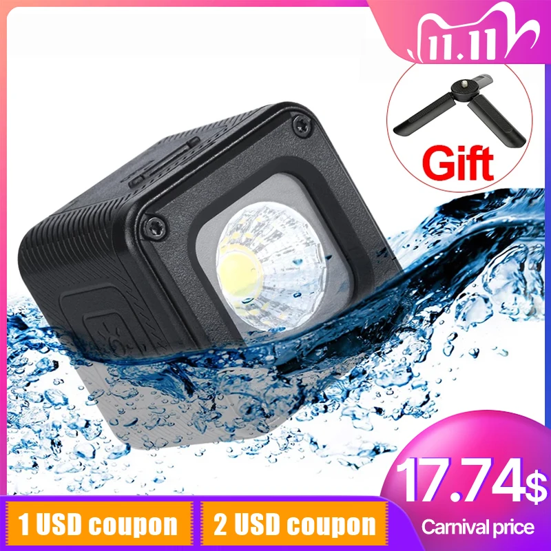 Ulanzi L1 Pro мини универсальное светодиодное освещение заполняющее для кемпинга DSLR