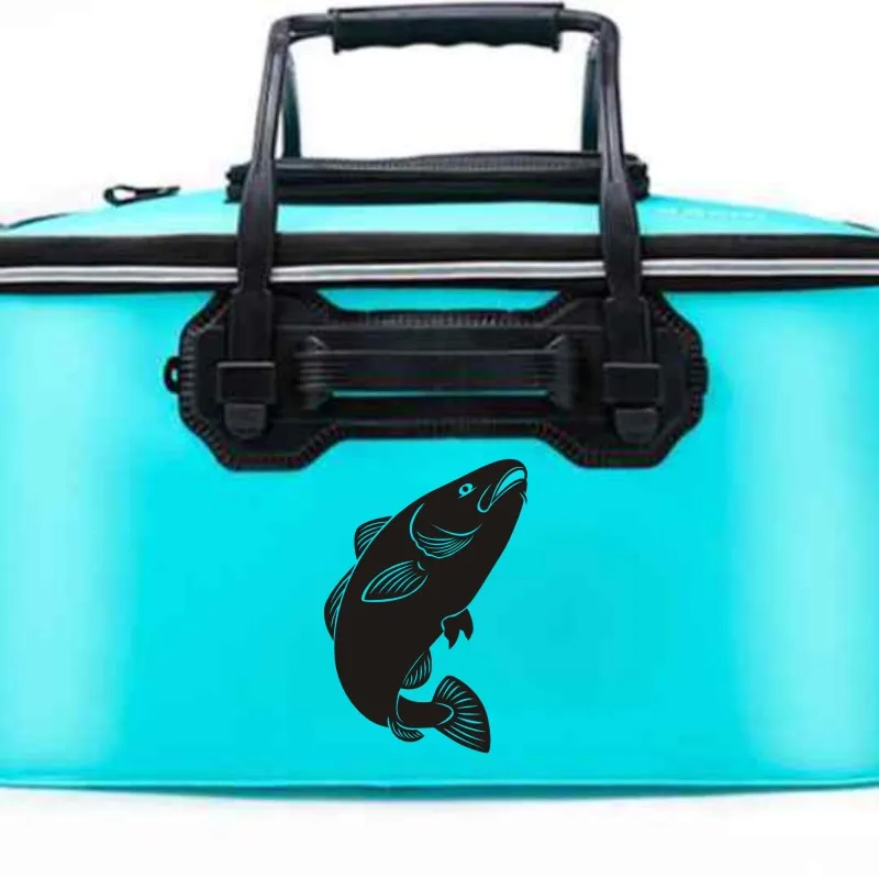 Треска рыба гадус морхуа переводная картинка ведро снасти магазин рыболовный