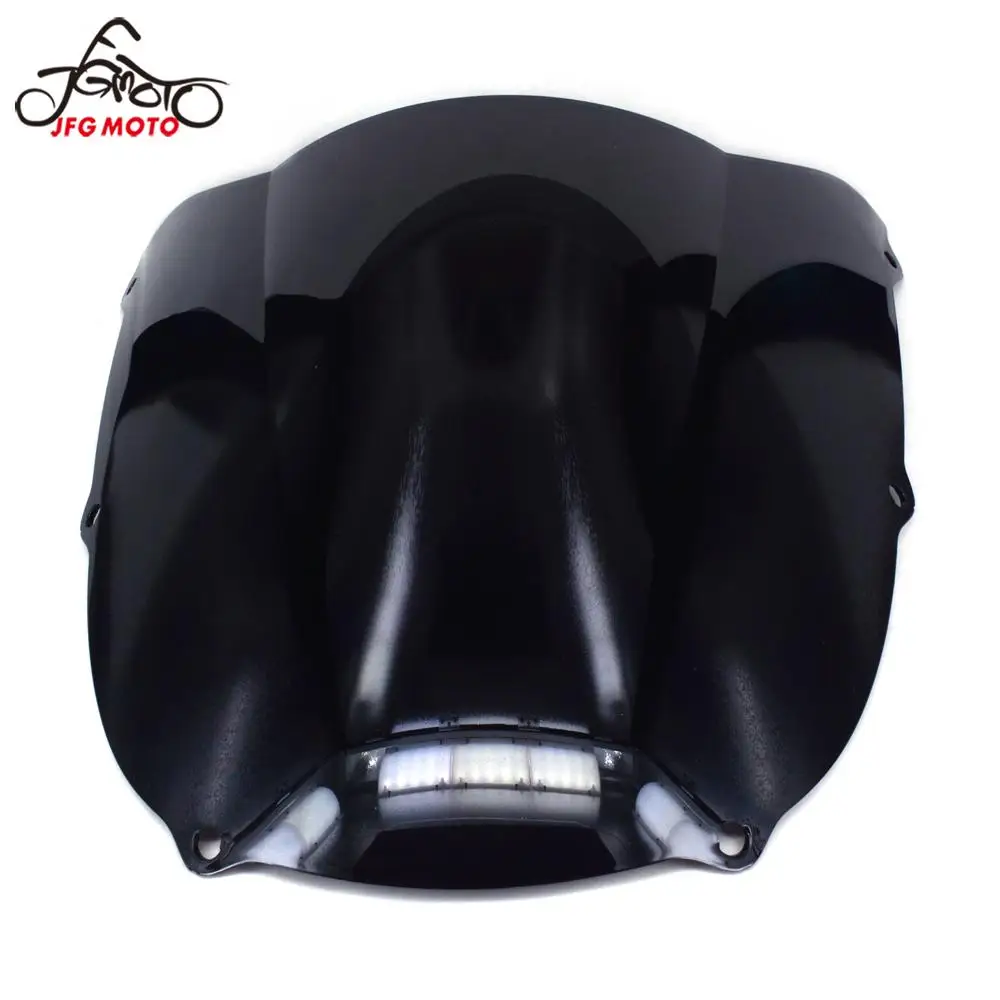 Для KAWASAKI ZX6R ZX636 ZX 6R 636 1998 1999 мотоцикл черный Высокое качество ABS пластик ветровое