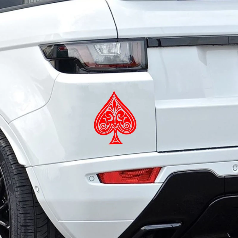 Автомобильные наклейки ACE OF SPADES аксессуары водонепроницаемые виниловые забавные