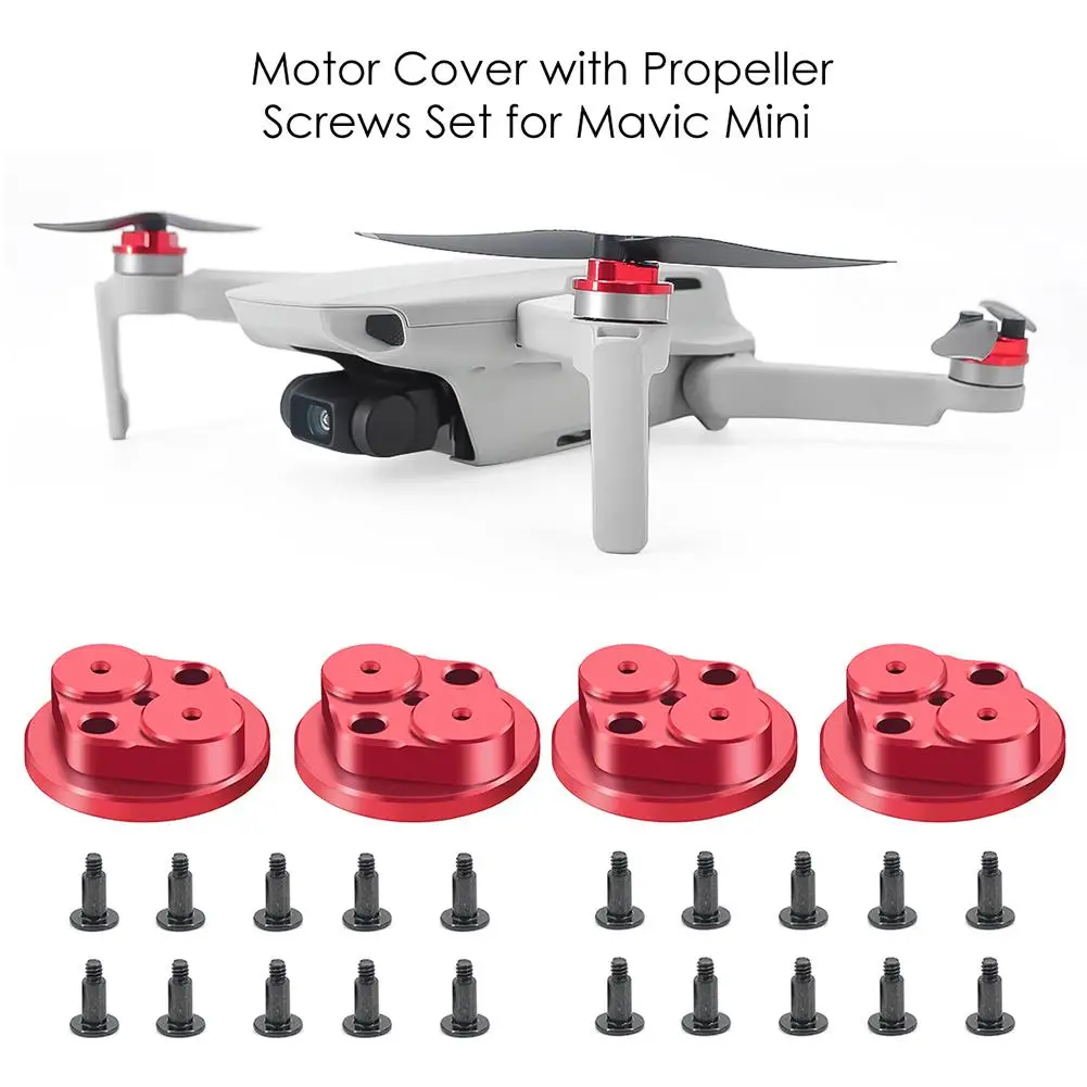

Drone Motor Cover Aluminum Alloy Dustproof Motor Protector Protective Cap for DJI Mavic Mini
