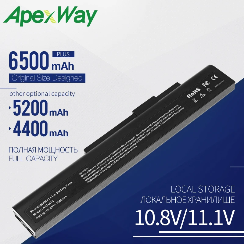 Apexway ноутбук аккумулятор для Toshiba PA3284U 1BRS PA3285U 1BAS 2BRS PA3481U PABAS073 PABAS075 DNS|batteries scooter|battery
