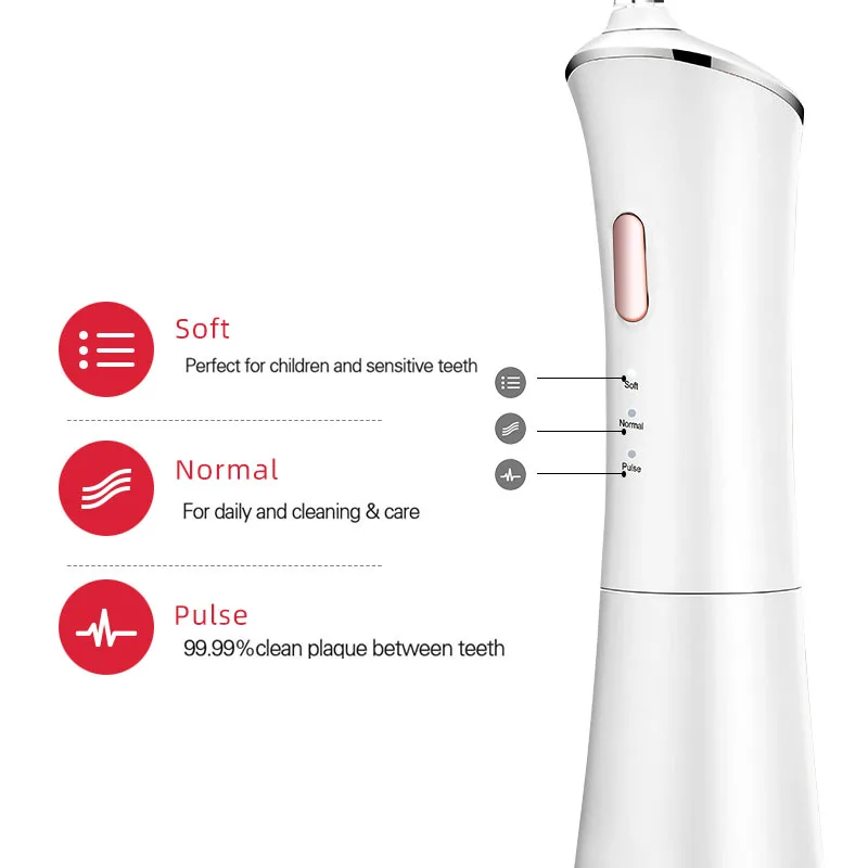 Портативный беспроводной Оральный ирригатор USB Перезаряжаемый