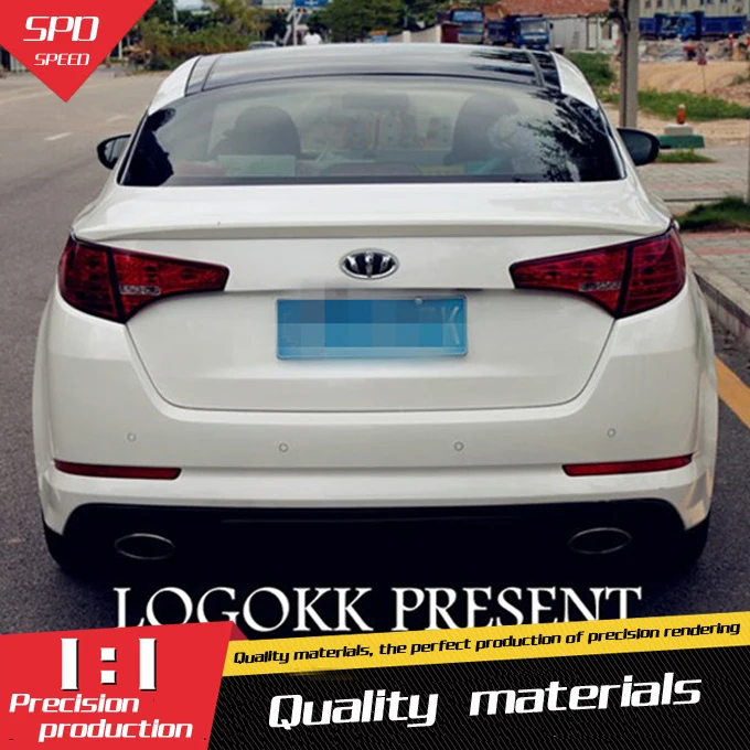 Спойлер для Kia Optima K5 высококачественный спойлер из АБС пластика заднего крыла