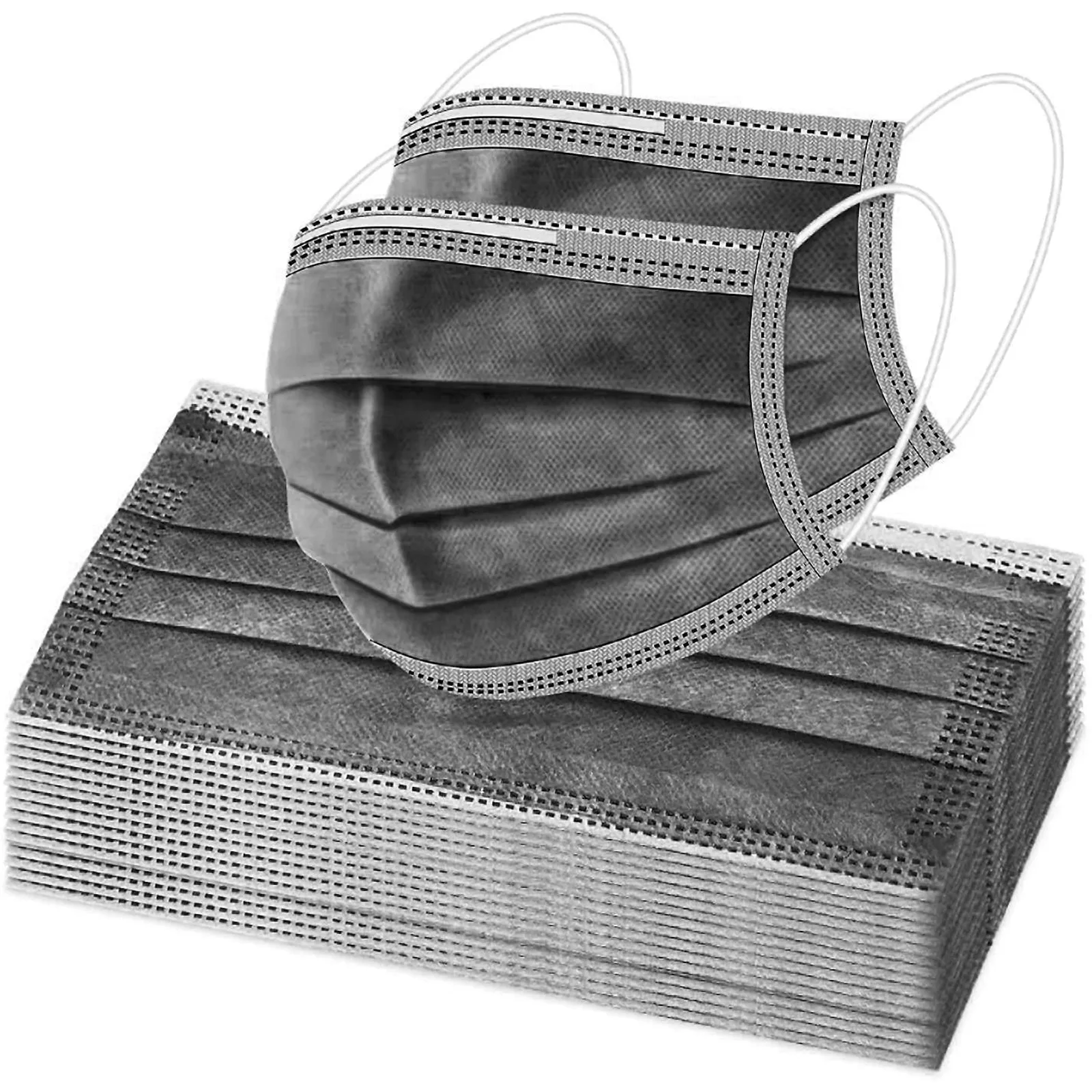 10-200 шт взрослые синие зеленые черные одноразовые маски для лица masque chirurgical 3 слоя