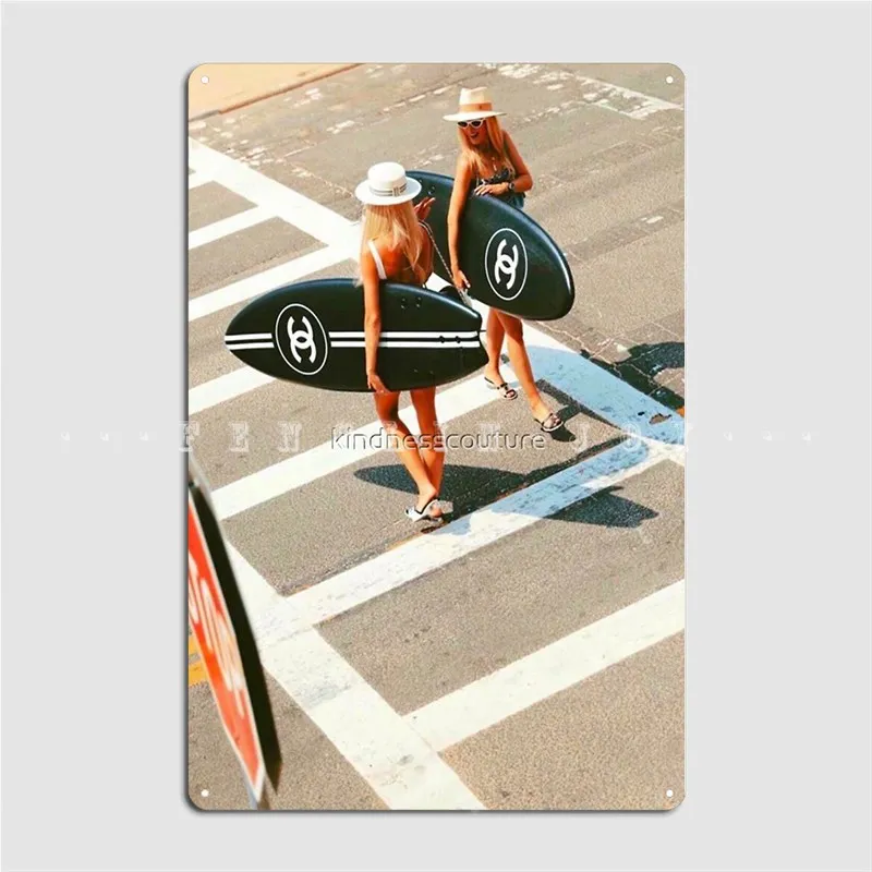 

Позволяет поймать некоторые волны металлический плакат на стену пещера бар пещера печать на стене фотоплакат