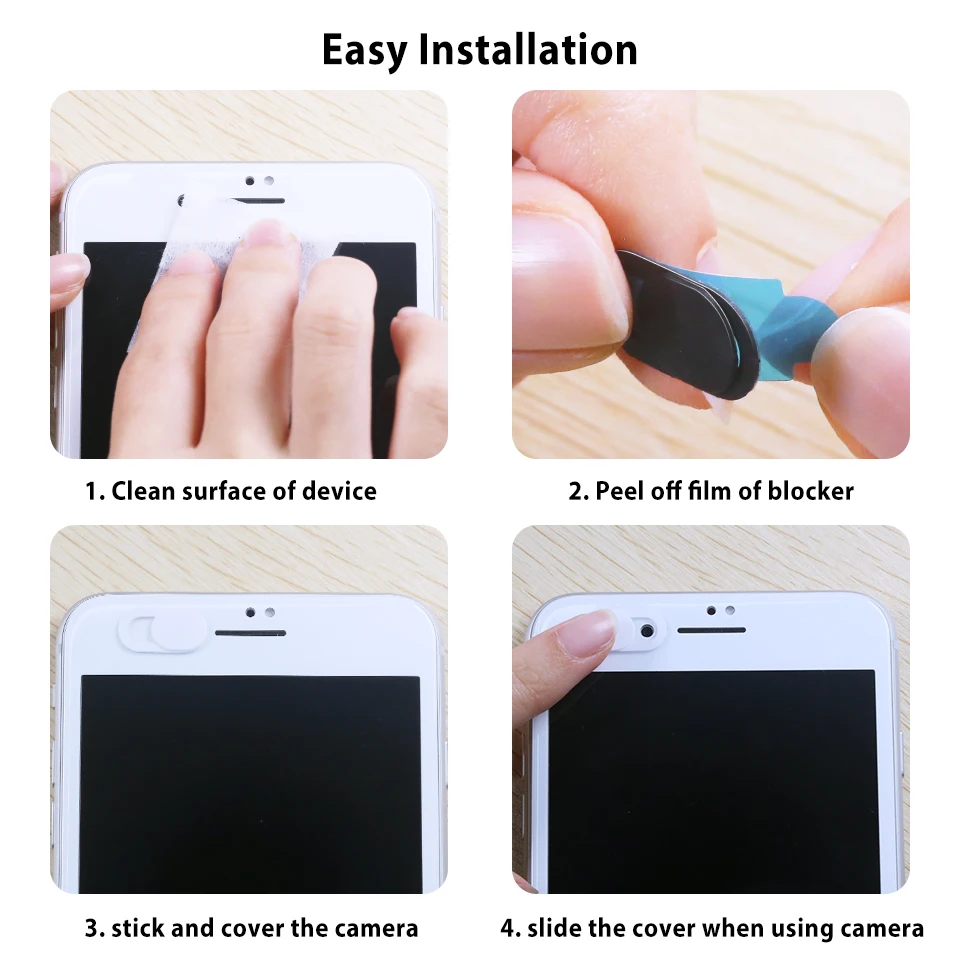 Крышка для веб камеры антишпионская наклейка магнитный слайдер пластиковая