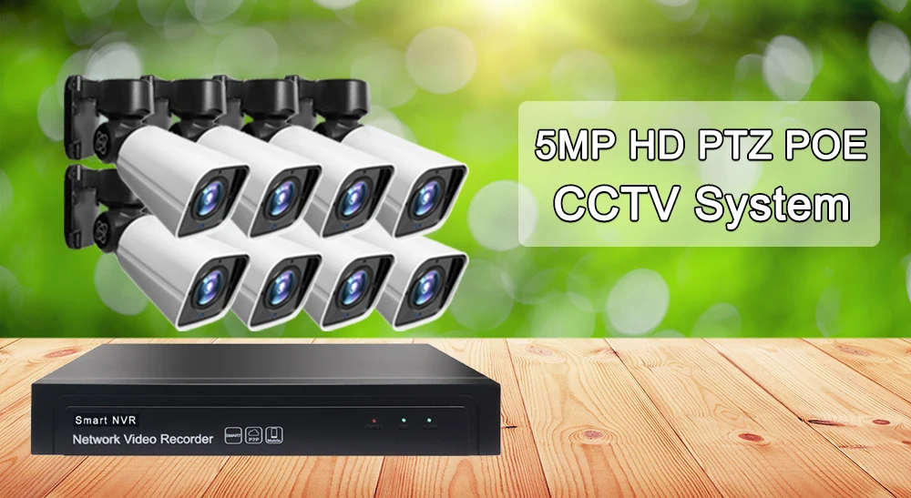 8ch 5MP poe ptz комплект H.265 система 2,8-12 мм 4X оптический зум CCTV безопасности наружная Водонепроницаемая ip-камера 16ch сетевой видеорегистратор наружного наблюдения видео