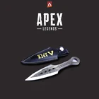 Классическая модель оружия Apex Legends, металлический брелок для ключей Kunai, оружие, подарок на праздник для мальчика
