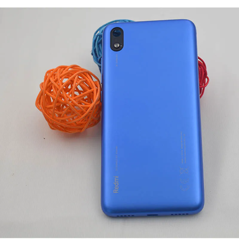 Для Xiaomi Redmi 7A Redmi7A задняя крышка корпуса с камерой len батарея чехол с логотипом Замена