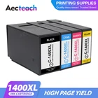Aecteach новый 4 вида цветов PGI-1400XL совместимый чернильный картридж для принтера Canon MAXIFY MB2340 MB2040 MB2140 MB2740 полный чернил PGI 1400 PGI1400