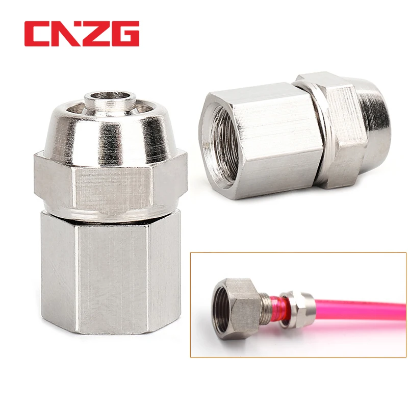 Пневматические Фитинги KPCF Coper 1/8 &quot1/4&quot 3/8 &quot1/2&quot BSP Female вставной быстроразъемный