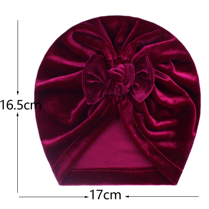 Детская шапка тюрбан с цветочным принтом бантиком для новорожденных маленьких