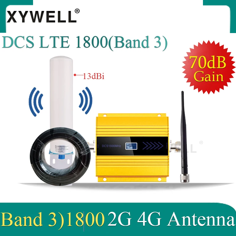 Усилитель сигнала 1800 gsm DCS LTE МГц 4G усилитель мобильного сотового GSM 2G 4g сотовой