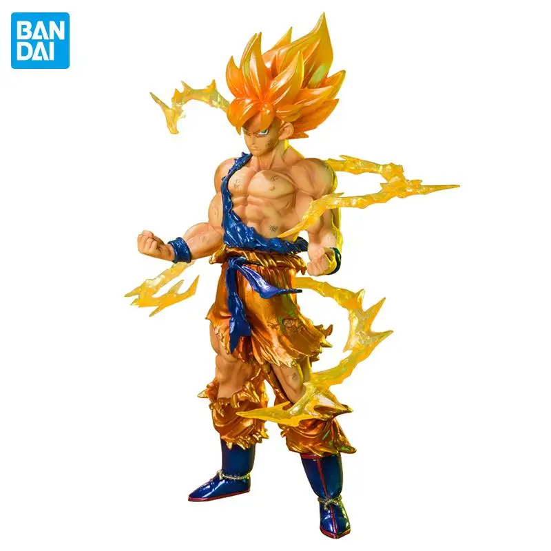 

Кукла Bandai Dragon Ball Z фигурка Zero Super Saiyan Goku Tnt ограниченная аниме-фигурка модель детские игрушки подарок