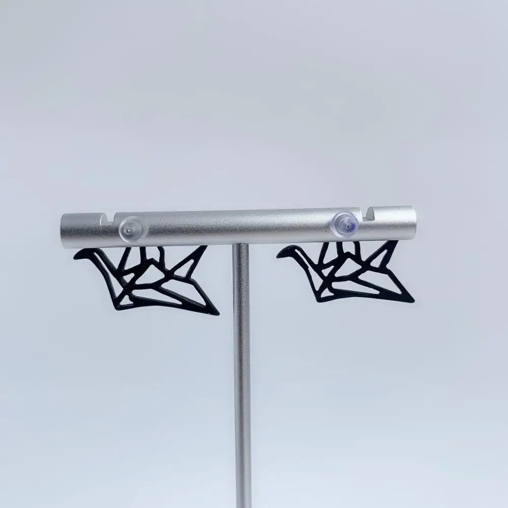 Серьги женские черные матовые модные для свадебной вечеринки подарки аксессуары