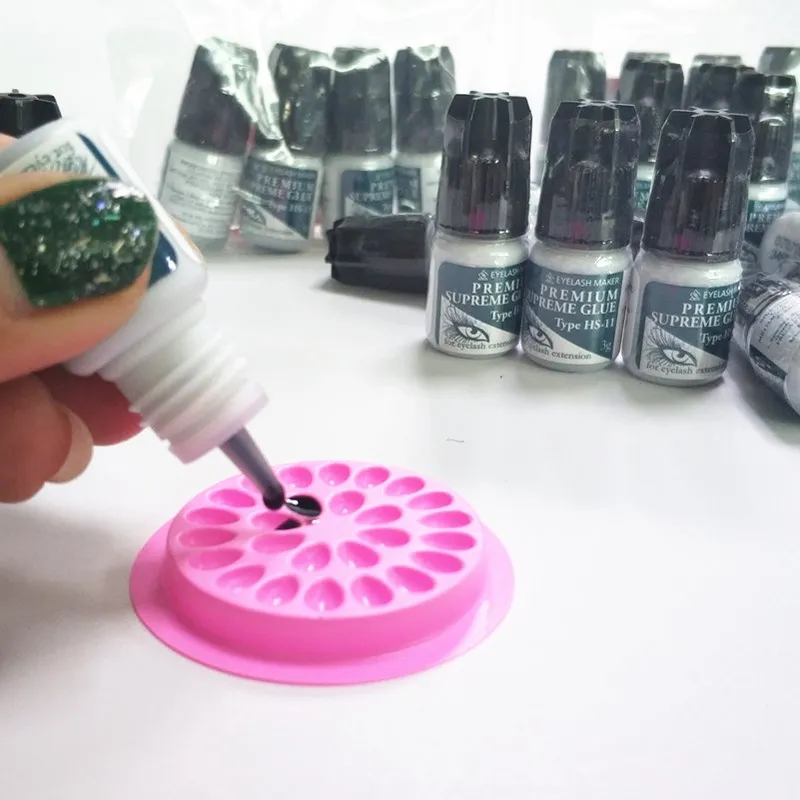3ml 2 bottles Elite HS-11 Eyelash Extensions Glue Fast Dry Long Time Strong dry time 1-2S 7-8 weeks Fake lashes glue tools | Красота и