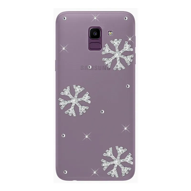 Bling роскошный бриллиант Крышка для Coque samsung Galaxy A2 Core J4 J6 A8 A6 плюс 2018 A9 A7 S10E S10 S9 S8