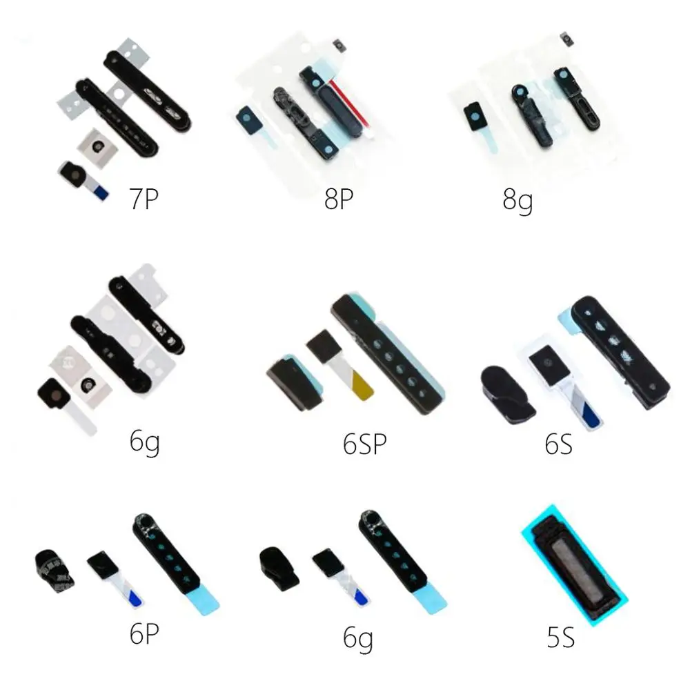 Полный комплект пылезащитных динамиков для iPhone 5 5S 6 6S 7 8 Plus 11 Pro X XR XS Max - купить по