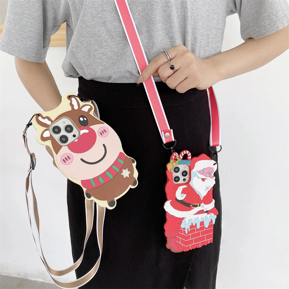 

Christmas Gift Case For Huawei P50 P20 P30 P40 Lite P Smart Z Pro Plus 2021 Y7a Y9s Y5p Y6p Y6 Y9 Prime 2019 Santa Soft Cover