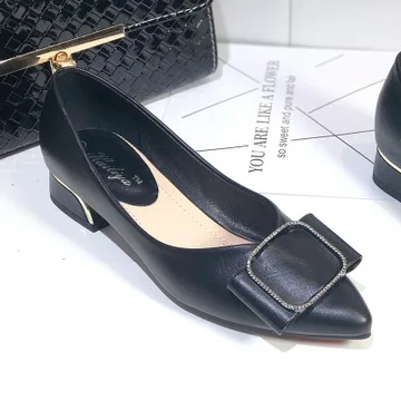 

Korean Shoes Female Footwear Women's Heels Pointed Toe Shallow Mouth Casual Sneaker 2021 Summer Dress On Heels Round New