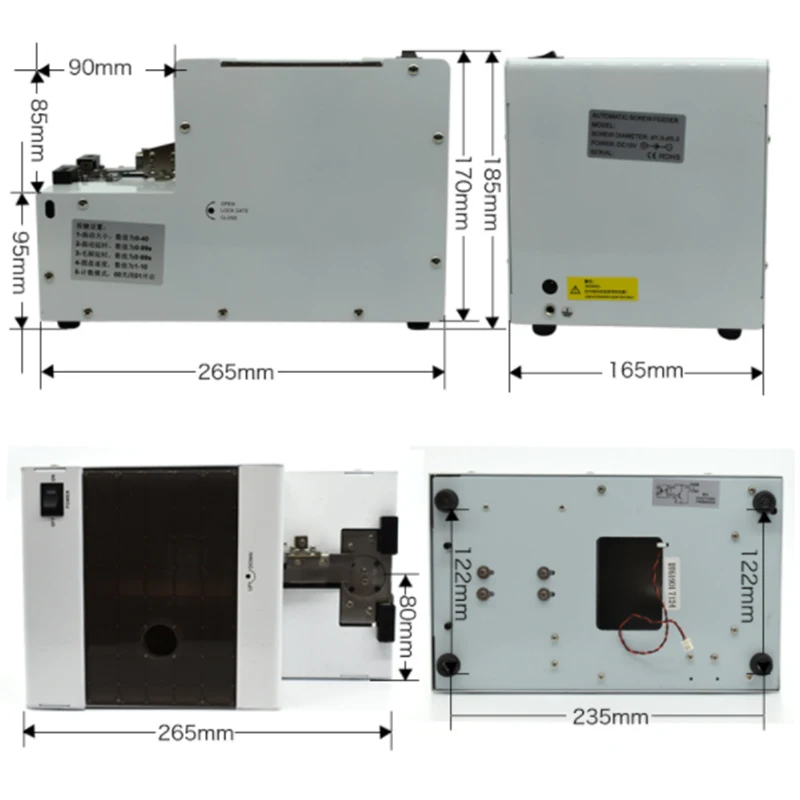 Автоматическое устройство для подачи винтов конвейерное 1 0 6 мм AC100 240V|Аксессуары