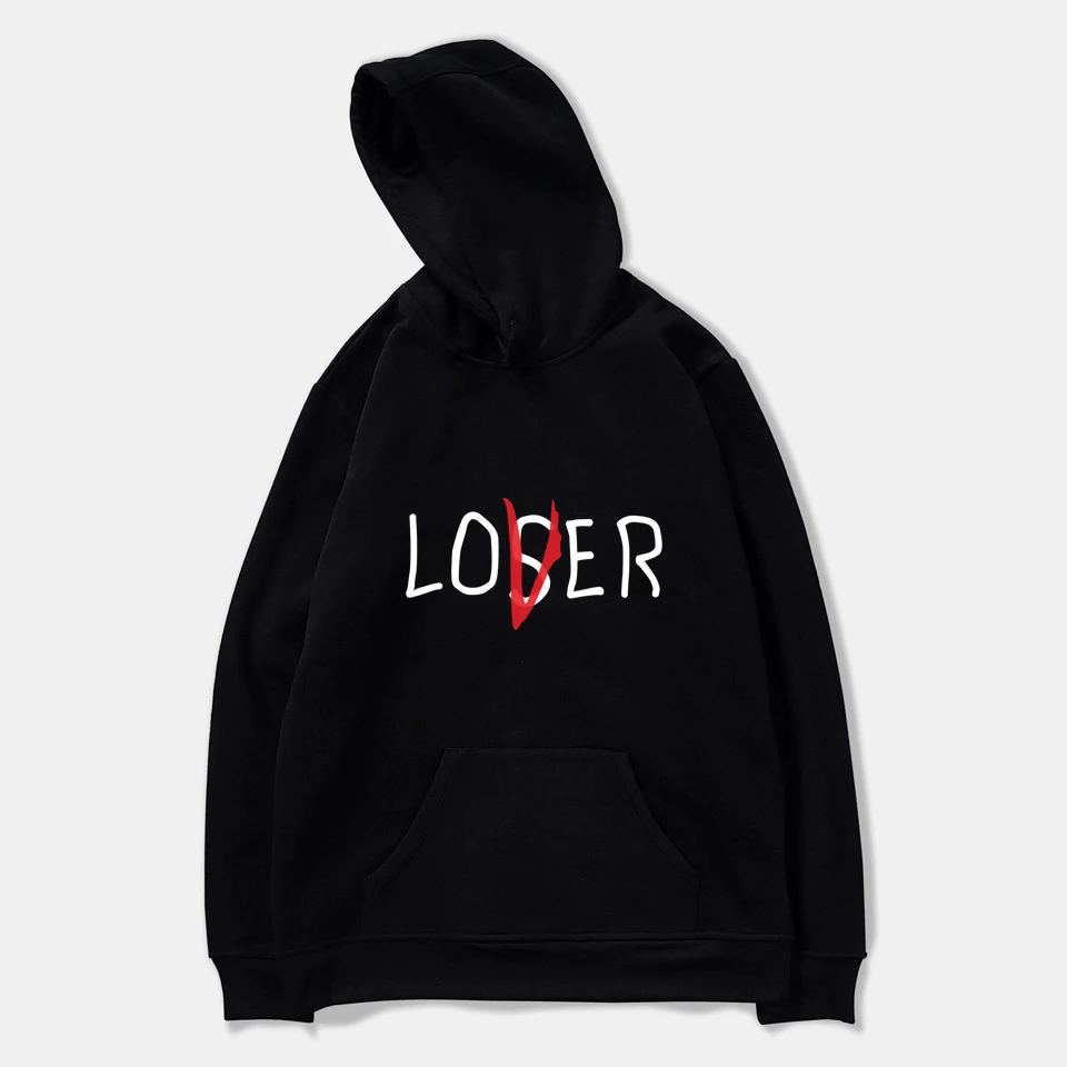 

New Movie It Losers Club hoody Men Women Loser Lover It Inspired Hoodies Casual Unisex Sweatshirts Loser Lover Hoodie casual top