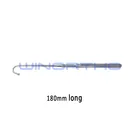 Ветеринара крючок для кастрации Ovariohysterectomy стерилизации, крючки, станок и genaral хирургические инструменты ветеринарный инструмент щипцы для животных, собак, кошек, для домашних животных