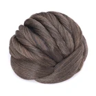 Заколка-пучок из синтетических волос Gres Lady на заколке из высокотемпературного волокна для женщин, Подушечка Для волос Блондтемно-каштана