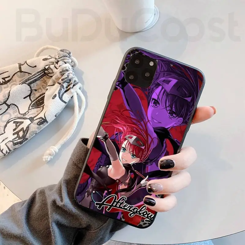 afterglow bling cute phone case for iphone 11 pro 11 pro max x xr xs max 7 8 plus 6s plus 5s 2020 se cover free global shipping