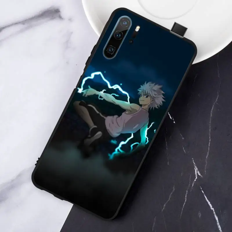 

Hunter X Hunter Killua Zaoldyeck Phone Case For Huawei honor Mate P 10 20 30 40 Pro 10i 9 10 20 8 x Lite