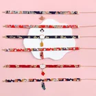 Женское Ожерелье-чокер, чокер в виде кота, в японском стиле, на шею, кулон в виде рыбьего хвоста