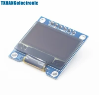 blue 0 96 spi 128x64 oled lcd display module m32avr51 diy electronics
