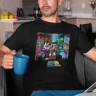 Футболка Saint Seiya мужская с рисунком манги, Классическая рубашка с принтом Рыцари зодиака, графическая одежда, модный дизайн, хлопок, в стиле Харадзюку