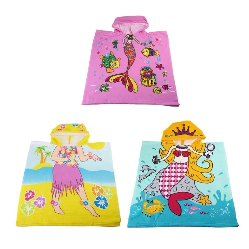 Новинка детское милое банное полотенце с капюшоном и рисунком животных из