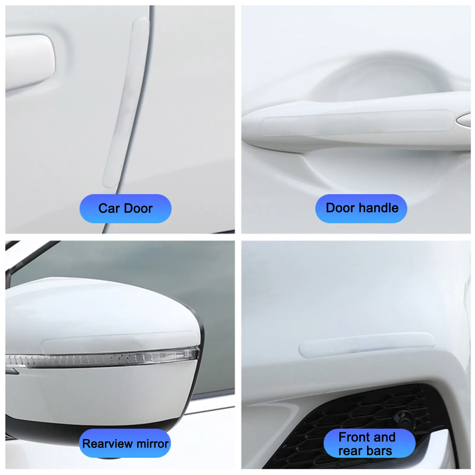 8 шт. защитные виниловые плёнки на ручки автомобиля | Автомобили и мотоциклы