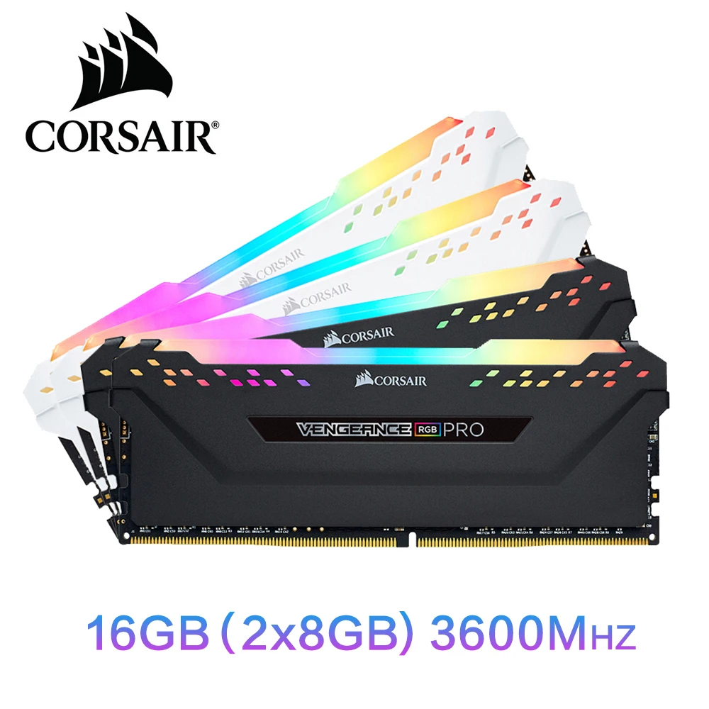 Оперативная память CORSAIR Vengeance RGB PRO 16 ГБ 2X8 ГБ двухканальная DDR4 16 ГБ 32 ГБ память PC4 3000 МГц 3200 МГц 3600мж модуль DIMM Memoria