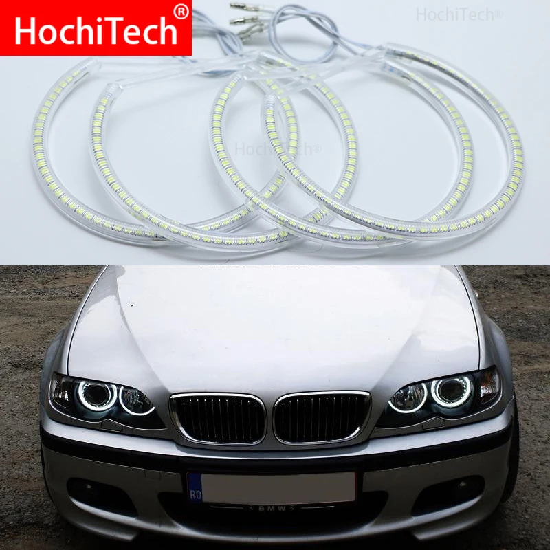 Для BMW pre facelift E46 Cup ecabrio с проекторами 1998 2003 Smd комплект светодиодов глаза ангела