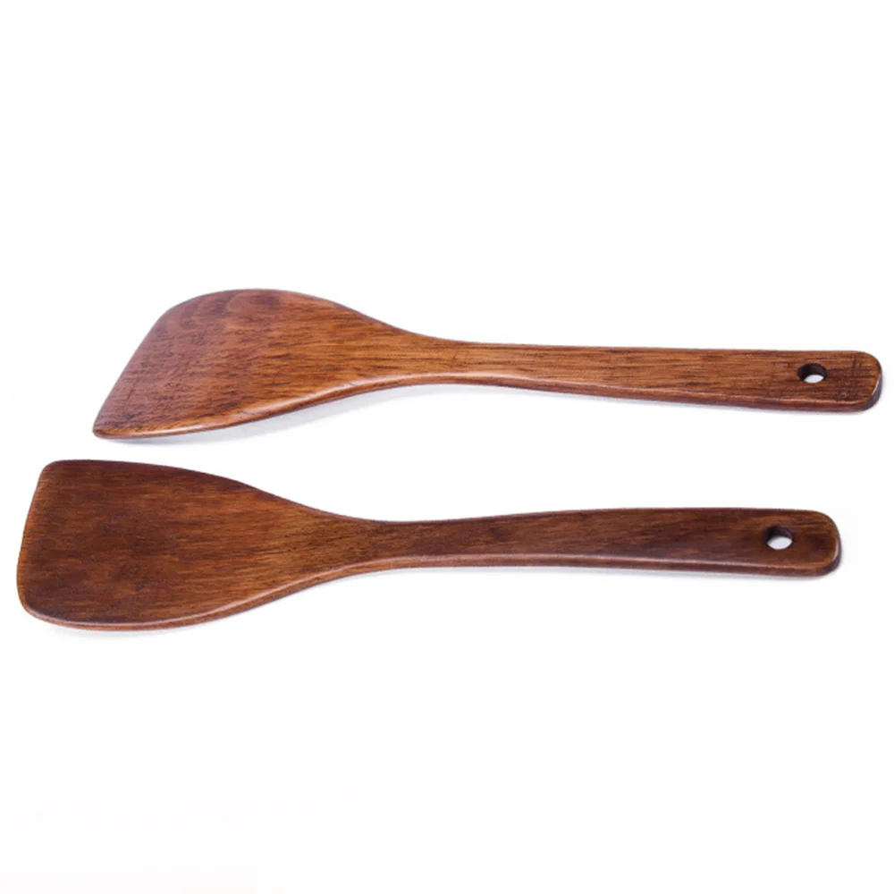 

Kitchen Wood Non-Stick Pan Spatula Shovel Kitchen Utensils Accessories 32x7.5cm