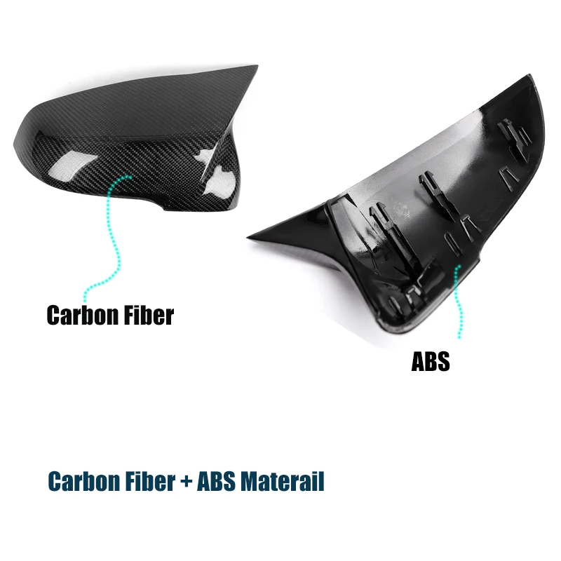 Чехлы из углеродного волокна и АБС для наружных зеркал двери BMW 2016 + X1 (F48) X2 (F39) 2019 Z4
