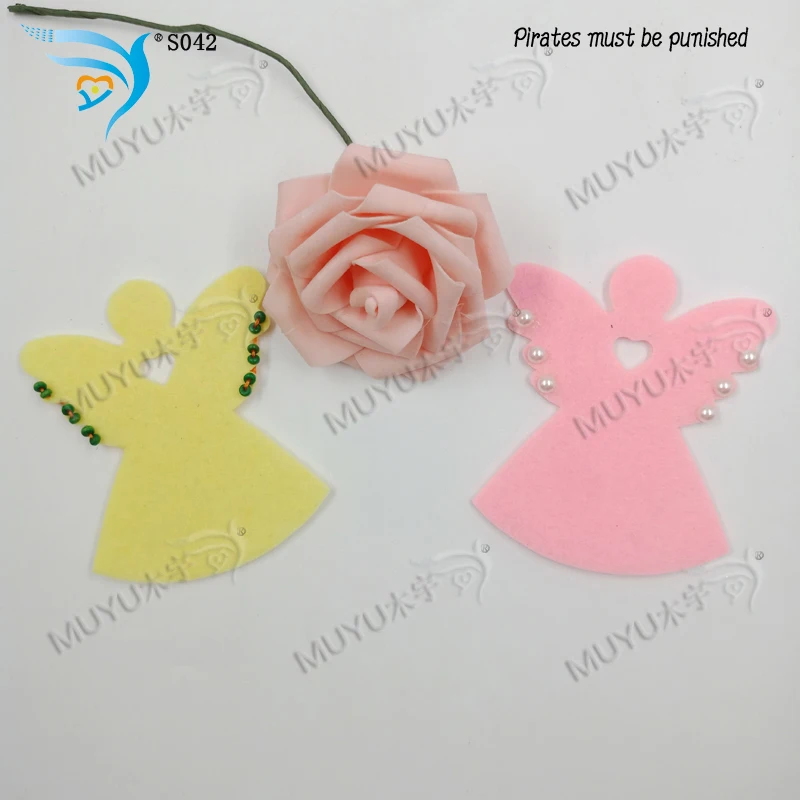 Рождественский Ангел резки высечки руководство и деревянные штампы|Вырубные