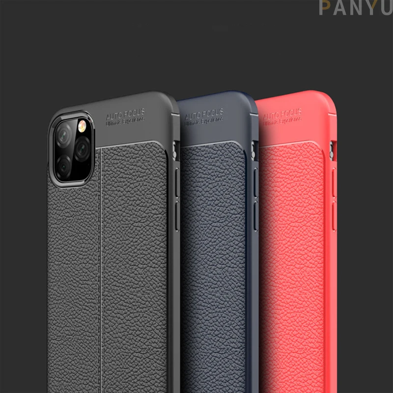 Matte Case For iPhone 11 Pro X XS XR Max 8 7 Plus Luxury Leather Soft Back Cover Retro Ultra Thin Anti-Fall Phone Shell |