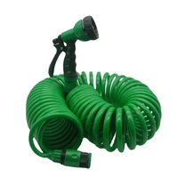garden watering irrigation hose 7 51530m flexible portable expandable spring tube with spray guns for garden watering car wash