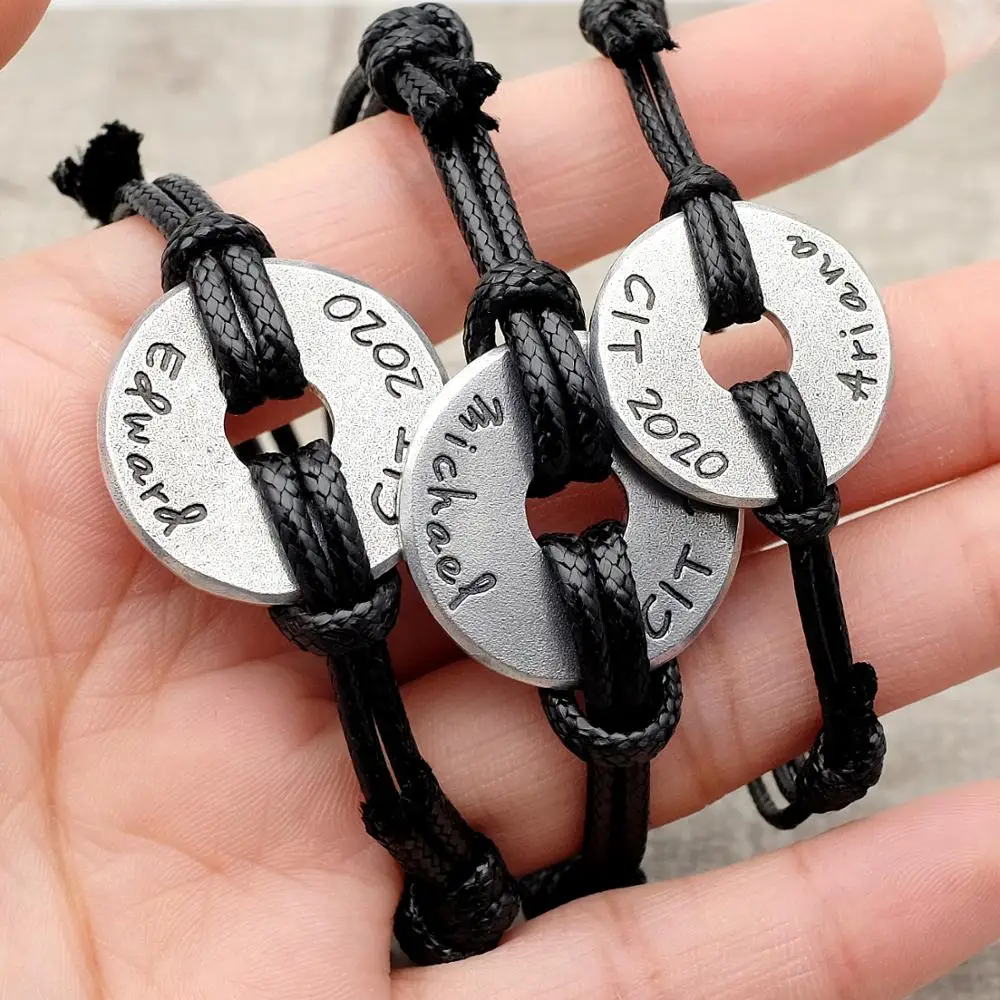 

Персонализированный браслет для выпускного, изготовленный на заказ браслет для выпускников, персонализированный браслет, выпускной, подар...