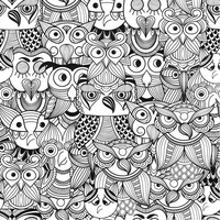 full page owl clear stamps for diy scrapbooking card making silicone stamps fun decoration supplies