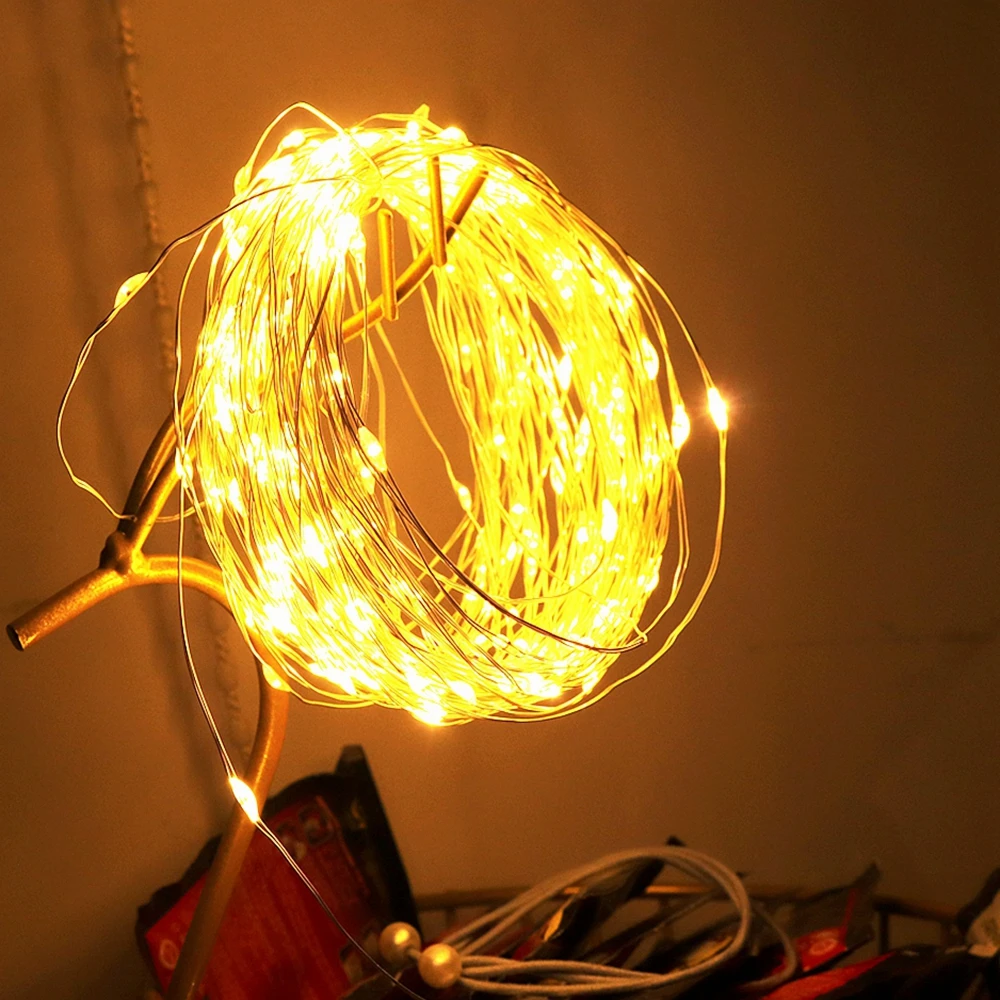 Светодиодная гирлянда из медного провода 5 В USB|Светодиодная лента| |