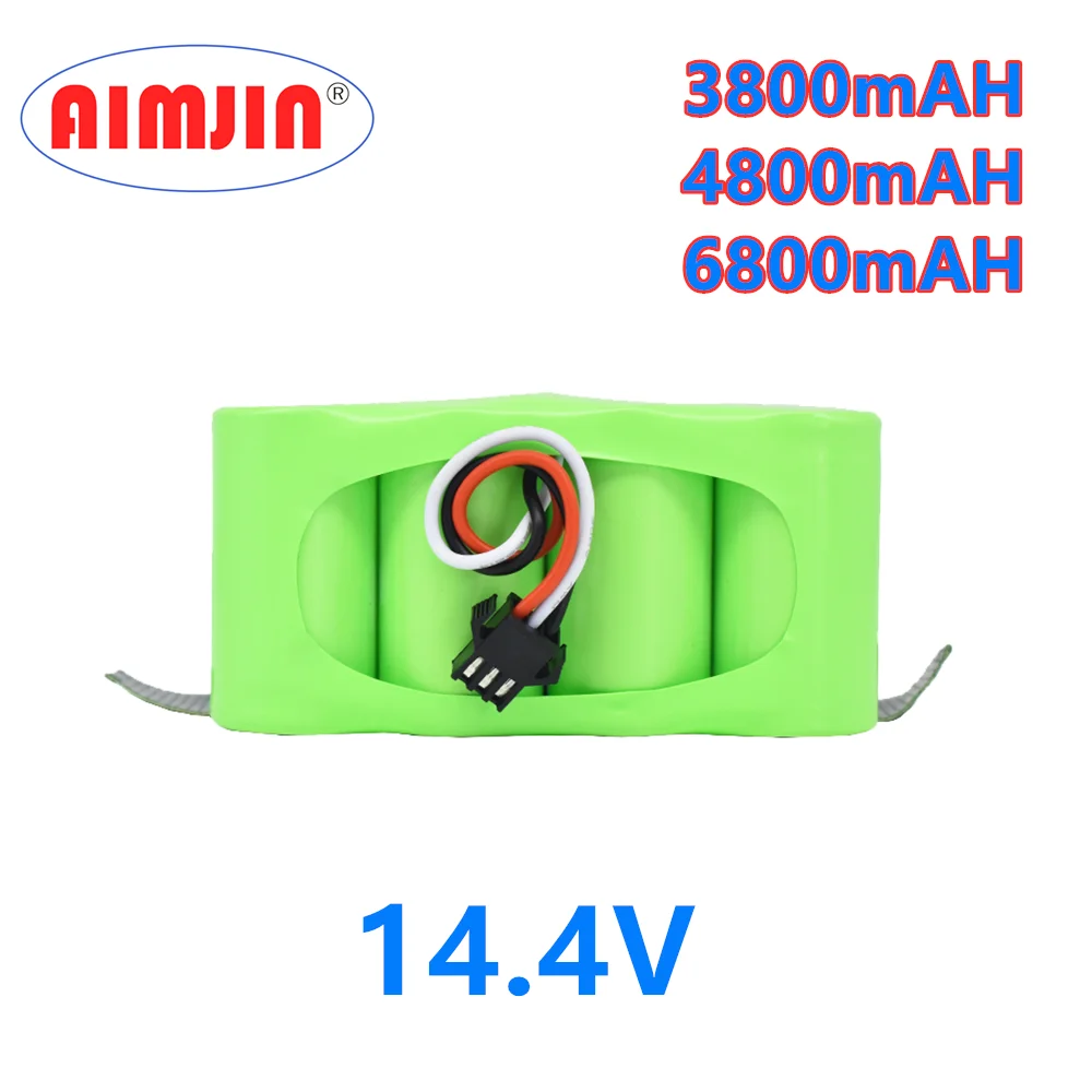 

14.4V Ni-Mh SC Rechargeable Battery 3800/4800/6800mAh for KV8 XR210 XR510 XR210A XR210B XR510B XR510C Vacuum Cleaner Sweeping